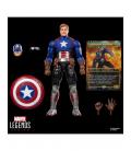 Figura hasbro marvel legends series x magic: the gathering capitan america