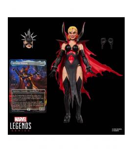 Figura hasbro marvel legends series x magic: the gathering malice (sue storm)