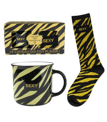 Taza + calcetines enesco sexy
