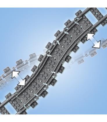 Lego city trains vias