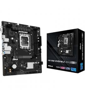 Placa base asrock h610m-hvs m2 d5 g5 socket 1700/ ddr5/ pcie 5.0/ micro atx