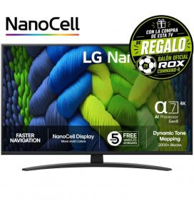 Televisor lg nanocell ai nano82 43nano82a6b 43'/ ultra hd 4k/ smart tv/ wifi