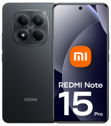 SMARTPHONE XIAOMI REDMI NOTE 15 PRO 6,83 8GB/256GB BLACK
