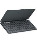 Teclado logitech keys to go 2 for ipad inalambrico grafito