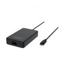 Nilox NXPDCGAN100W cargador de dispositivo móvil Portátil, Tableta, Smartphone Negro Corriente alterna Carga rápida Interior