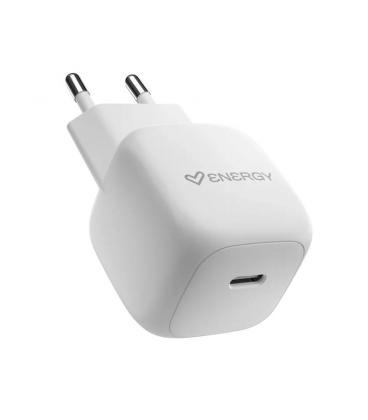 Energy sistem cabezal 45w gan charger blanco