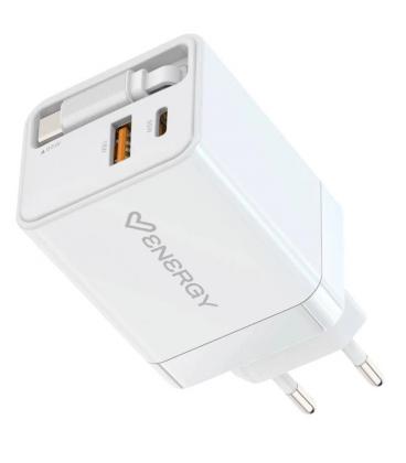 Energy sistem cargador retráctil