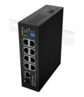 SWITCH LANBERG INDUSTRIAL POE 4XBT 4XAT SFP/ETH DIN FAST ETHERNET SIN GESTION