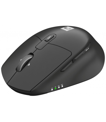 Ratón Genesis Natec Kite inalámbrico Bluetooth RF 4000 DPI negro Scrollrad