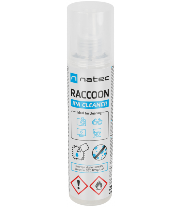 ALCOHOL ISOPROPILICO NATEC RACCOON IPA CLEANER SPRAY 250ML
