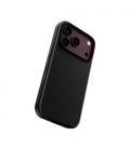 PanzerGlass CARE™ by ® Solo Vegan Leather Case Black w. MagSafe iPhone 18 Pro | 17 Pro funda para teléfono móvil Negro