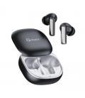 Auriculares qcharx buds slide anc + enc bluetooth negro