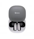 Auriculares qcharx buds slide anc + enc bluetooth negro