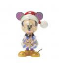 Figura enesco mickey mouse navideño