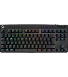 Teclado gaming logitech pro x tkl inalambrico negro tactil