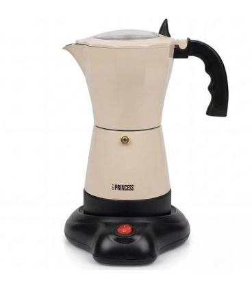 Cafetera italiana eléctrica princess 249431/ 480w/ 6 tazas