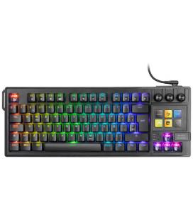 Teclado gaming mecánico mars gaming mk-master/ switch rojo/ negro/ incluye smartdeck