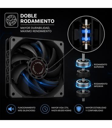 CoolBox Refrigerador CPU H6 Black