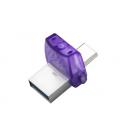 Pendrive 128gb kingston datatraveler microduo 3c usb 3.2