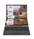 Portátil convertible asus zenbook duo oled ux8407aa-sn504w intel core ultra 9-386h/ 32gb/ 1tb ssd/ 14' táctil/ win11