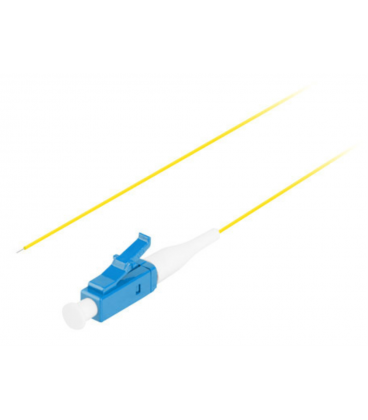 CABLE PIGTAIL FIBRA OPTICA LANBERG LC/UPC 9/125 G657A1 2M MONOMODO AMARILLO