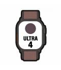 Apple watch ultra 4/ gps/ 49mm/ caja de titanio negro/ correa loop alpine burdeos l