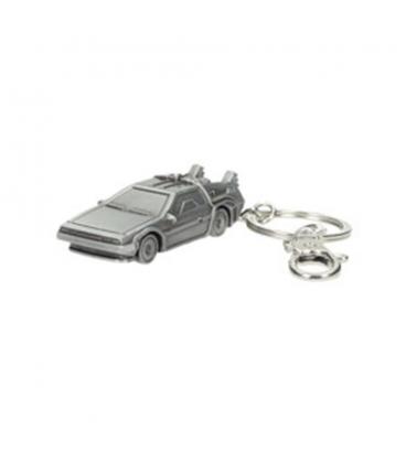 Llavero figurativo sd toys regreso al futuro delorean metalico