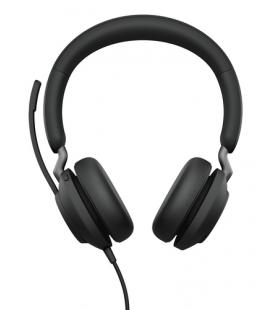 Auriculares jabra evolve2 40se ms stereo negro