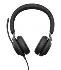 Auriculares jabra evolve2 40se ms stereo negro