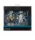 Pack 2 figuras hasbro star wars the black series battlefront scarf stormtrooper & magma stormtrooper