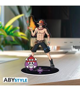 Figura acrilica abystyle one piece portgas d.ace