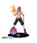 Figura acrilica abystyle one piece portgas d.ace