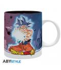 Taza abystyle dragon ball goku ultra instinto vs jiren