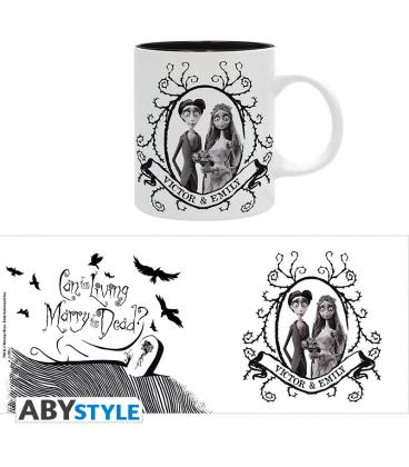 Taza abystyle la novia cadaver victor & emily 320 ml
