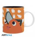 Taza abystyle chainsaw man pochita 320 ml