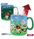 Taza termosensible abystyle animal crossing460 ml