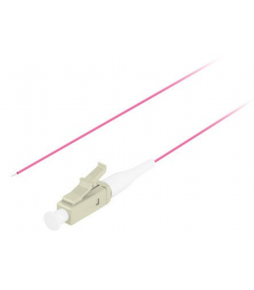 CABLE PIGTAIL FIBRA OPTICA LANBERG LC/UPC OM4 50/125 2M MULTIMODO VIOLETA