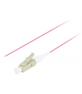 CABLE PIGTAIL FIBRA OPTICA LANBERG LC/UPC OM4 50/125 2M MULTIMODO VIOLETA