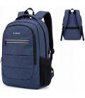 Mochila subblim city plus backpack para portátiles hasta 16'/ puerto usb/ azul