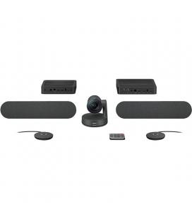 Sistema de videoconferencia logitech rally plus/ campo de visión 82º/ 4k