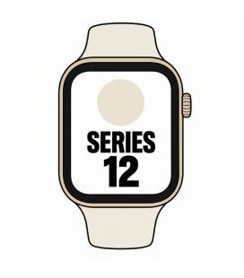 Apple watch series 12/ gps/ cellular/ 42mm/ dorado claro/ correa deportiva arena (s/m)