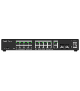 SWITCH RUIJIE RG-ES220GS-P 20 PUERTOS GIGABIT POE 16 POE2 2RJ45