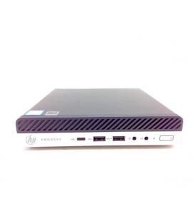Ordenador Reacondicionado MINI HP 600 g5 / i5-9th / 16Gb / 512Gb M.2 / Win 11 Pro / Sin cable trebol / Grado B USB Trasero Roto 