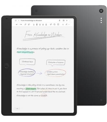 Tablet TCL NXTPAPER Note A1 WiFi 11,5" 8GB 256GB Gris Stylus Pen