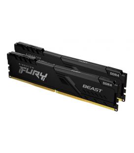 Memoria ram kingston fury beast 2 x 8gb/ ddr4/ 3200mhz/ 1.35v/ cl16/ dimm