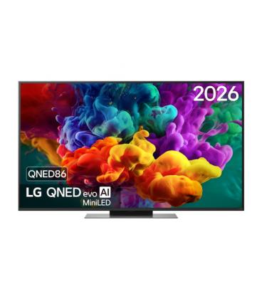 LG QNED evo AI MiniLED 55QNED86B6B 139,7 cm (55") 4K Ultra HD Smart TV Wifi Negro
