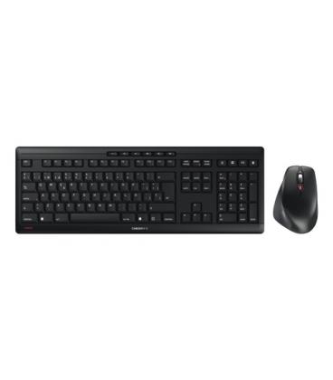Teclado + raton cherry stream desktop comfort inalambrico negro