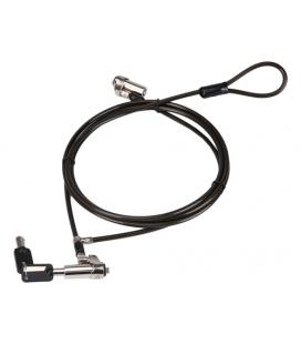 Cable de seguridad conceptronic custodio02bnmt doble cabezal con llave compatible con llave maestra