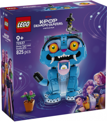 Lego k - pop demon hunters derpy tiger y sussie bird