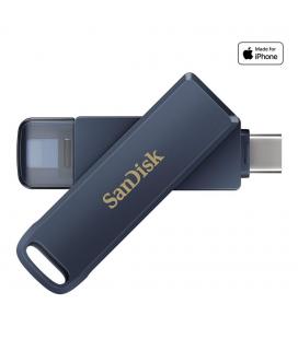 Memoria usb tipo c - lightning sandisk 128gb phone drive cielo metalizado